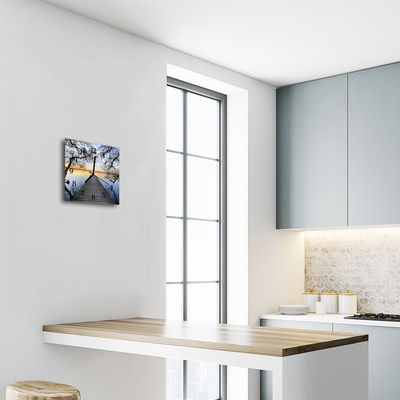 Relógio quadrado Crepúsculo