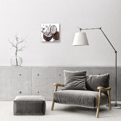 Relógio quadrado Cocos