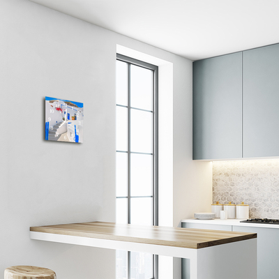 Relógio quadrado Santorini