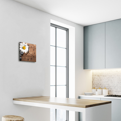 Relógio quadrado Margarida