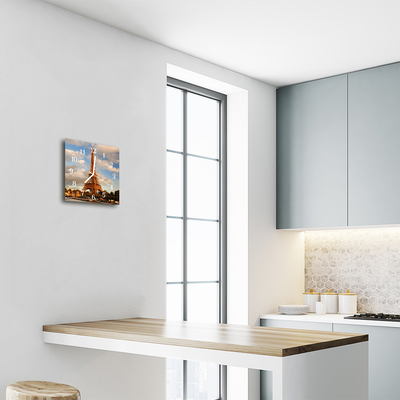 Relógio quadrado Paris