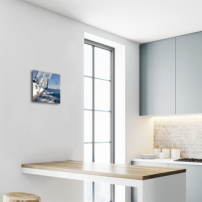 Relógio quadrado Iate