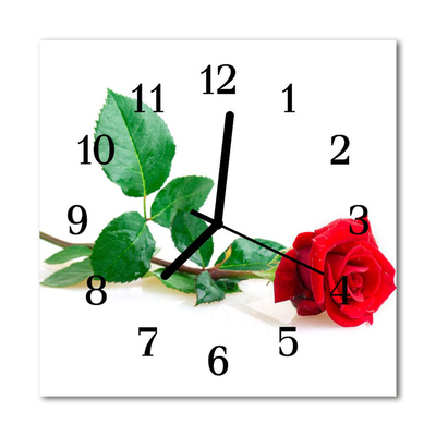 Relógio quadrado Rosa