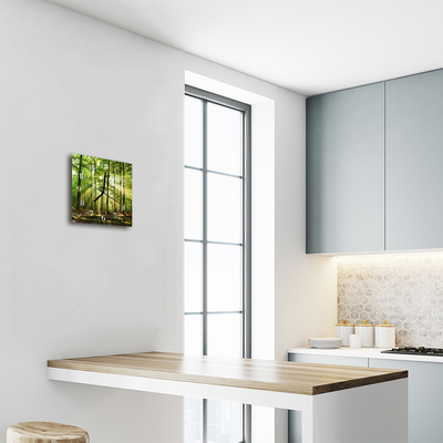 Relógio quadrado Natureza