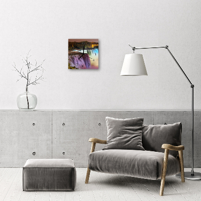 Relógio quadrado Cachoeira