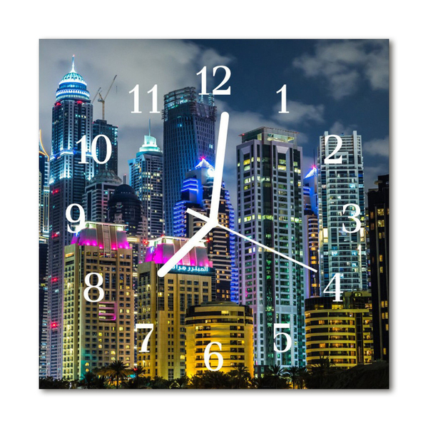 Relógio quadrado Cidade