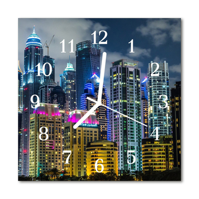 Relógio quadrado Cidade