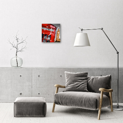 Relógio quadrado Londres