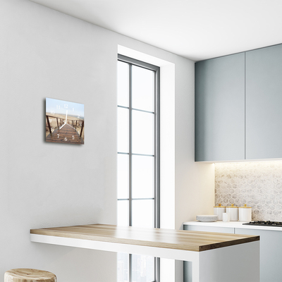 Relógio quadrado Píer