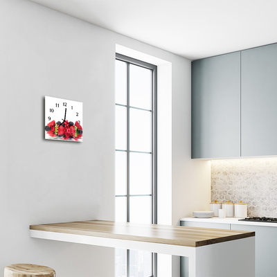 Relógio quadrado Fruta