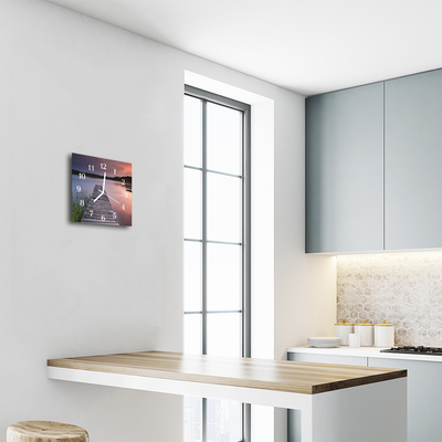 Relógio quadrado Ponte