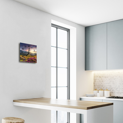 Relógio quadrado Paisagem