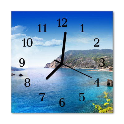 Relógio quadrado Baía