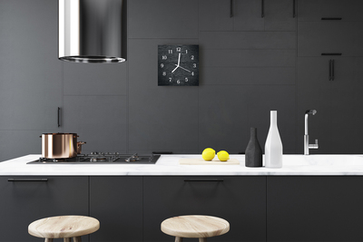 Relógio quadrado Clínquer