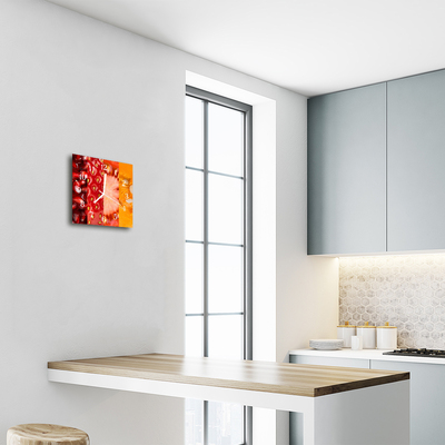 Relógio quadrado Fruta