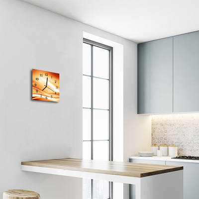 Relógio quadrado Abstração