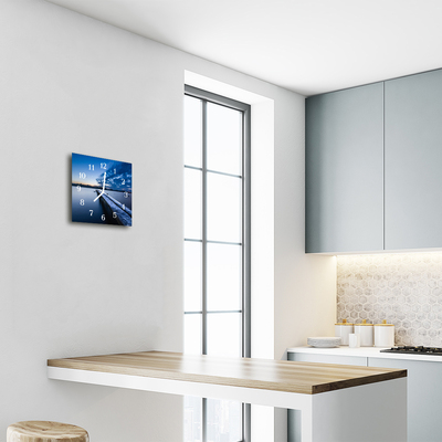 Relógio quadrado Paisagem