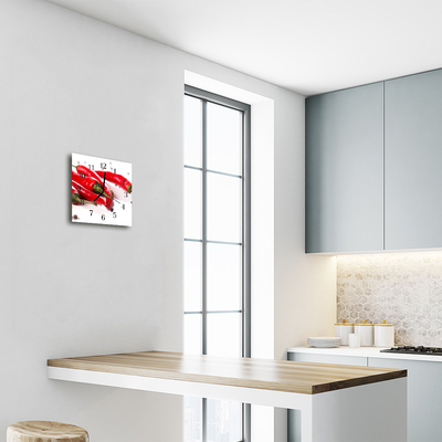 Relógio quadrado Pimenta