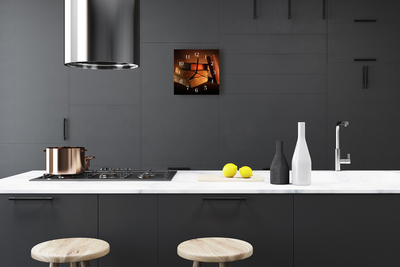 Relógio quadrado Livro