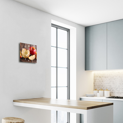 Relógio quadrado Maçã