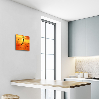 Relógio quadrado Sol