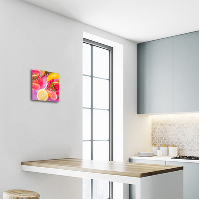 Relógio quadrado Limão