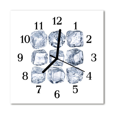 Relógio quadrado Gelo
