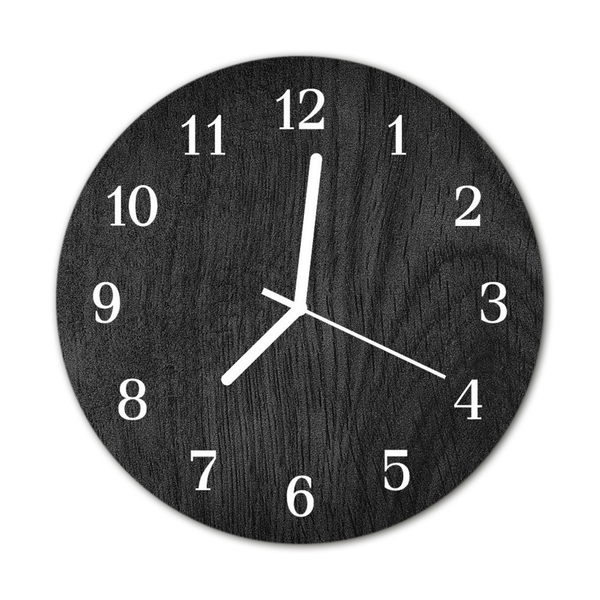 Relógio redondo Madeira
