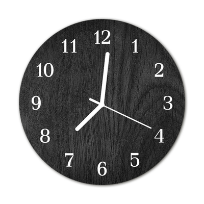 Relógio redondo Madeira