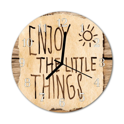 Relógio redondo Aproveitar