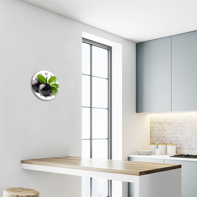 Relógio de parede redondo Azeitonas