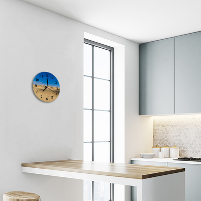 Relógio de parede redondo Deserto