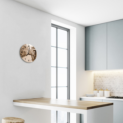 Relógio redondo Avenida