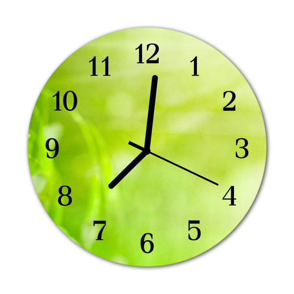 Relógio de parede redondo Grama