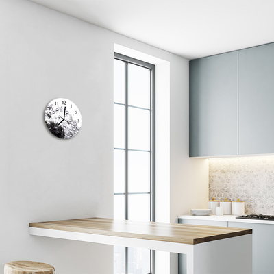 Relógio de parede redondo Dente-de-leão