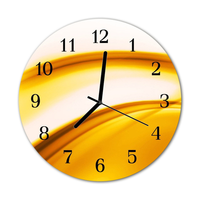 Relógio de parede redondo Arte abstrata