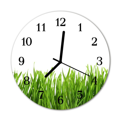 Relógio redondo Grama