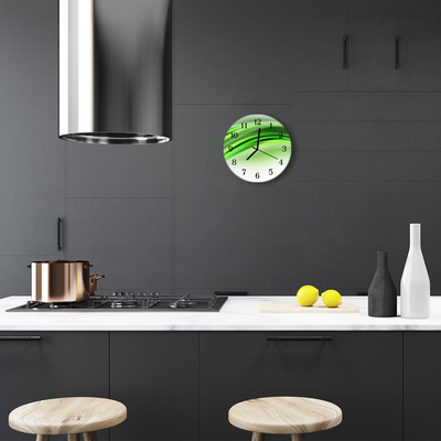 Relógio redondo Arte abstrata