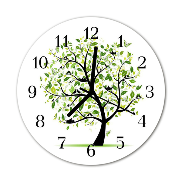 Relógio de parede redondo Árvore