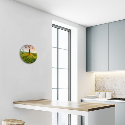 Relógio de parede redondo Paisagem