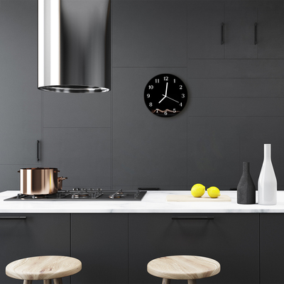 Relógio de vidro redondo Mulher