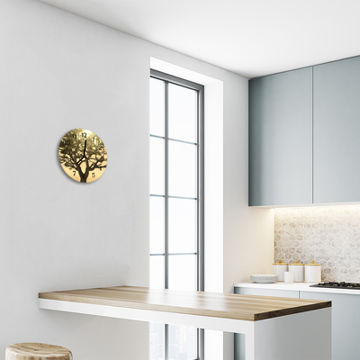 Relógio redondo Árvore