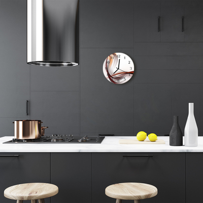 Relógio de parede redondo Abstração