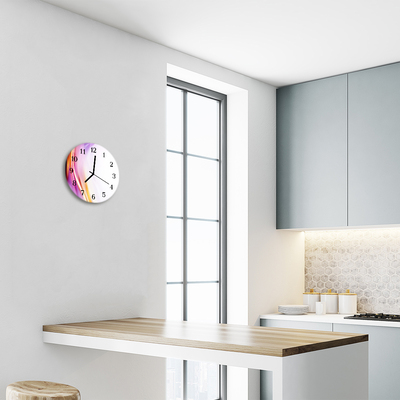 Relógio de parede redondo Abstração