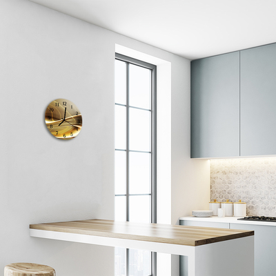 Relógio de parede redondo Linhas abstratas