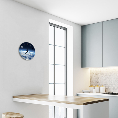 Relógio redondo Universo Terra