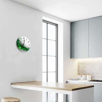 Relógio redondo Linhas abstratas