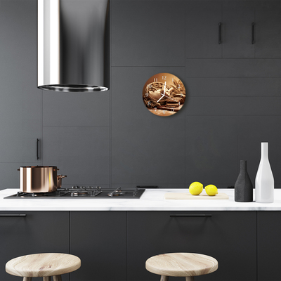 Relógio redondo Pão de cereais