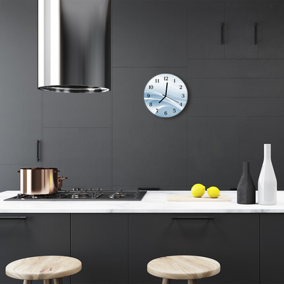 Relógio de parede redondo Linhas abstratas