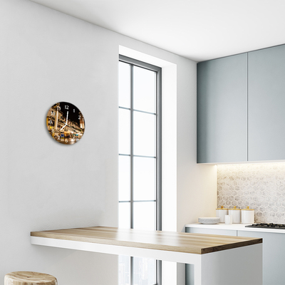 Relógio redondo Noite da Cidade